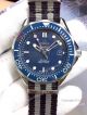 Copy Omega Seamaster 007 watch SS Red&Blue Nato Band (3)_th.jpg